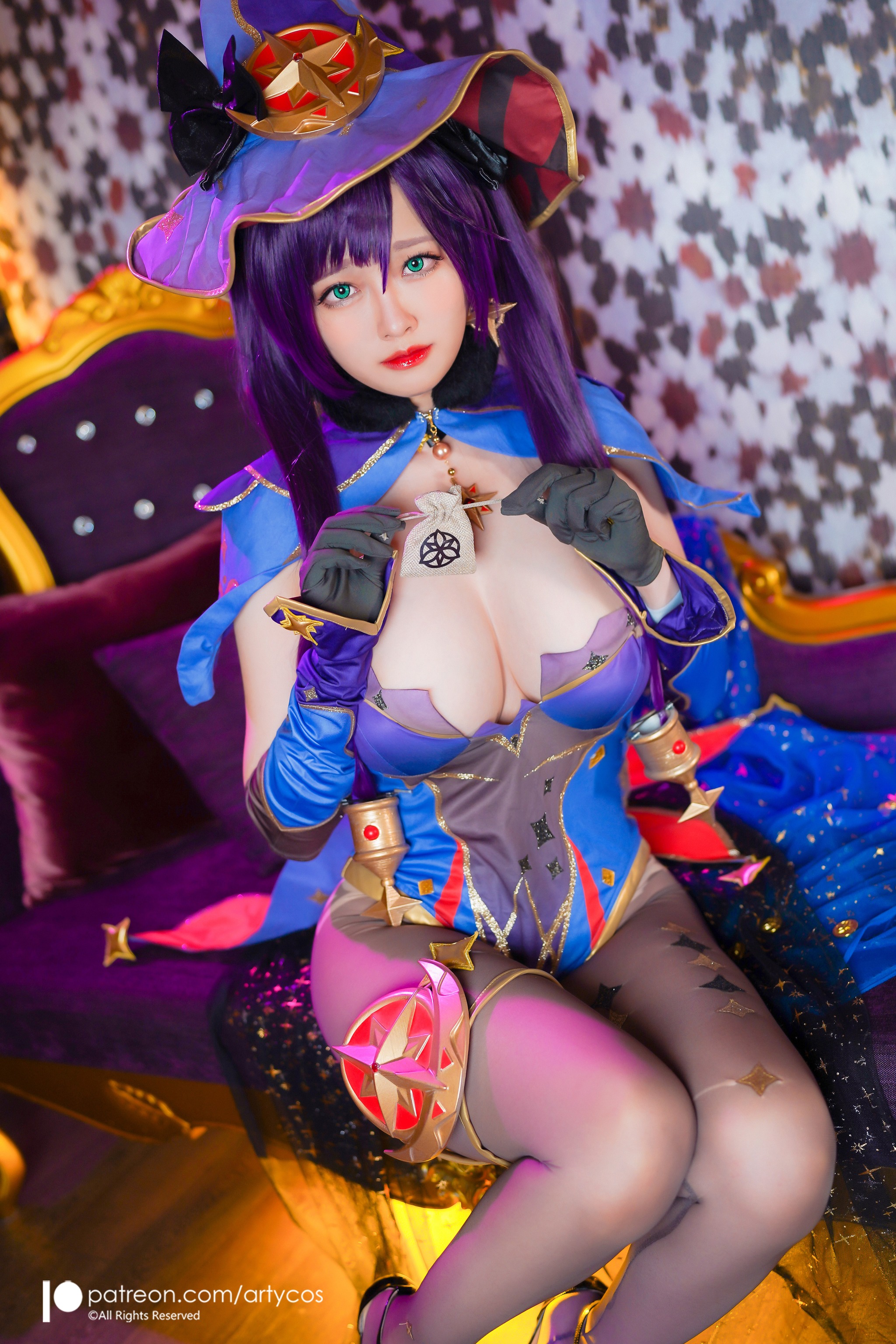 图片[1]-Arty亚缇 – NO.036 Genshin Mona[30P]-XikXak